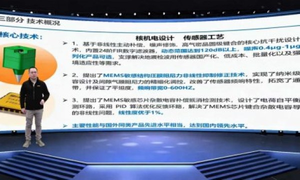 科技城创新成果发布  MEMS地震检波器与振波仪